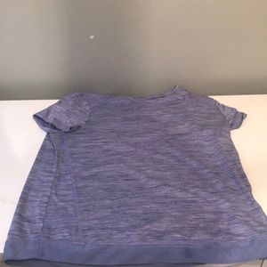 Blue kids girls athletic t shirt